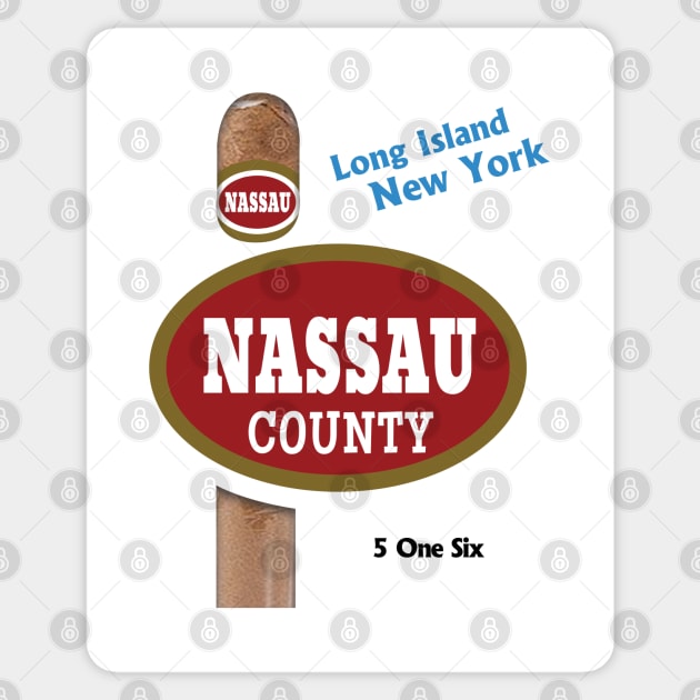 NASSAU COUNTY LONG ISLAND NEW YORK Sticker by LOCAL51631